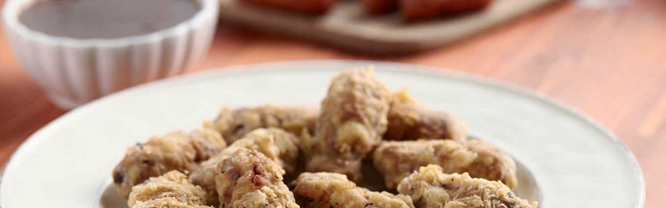 Chicken Fried Sausage Bites Recipe