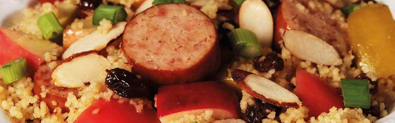 Chicken Sausage with Couscous Recipe